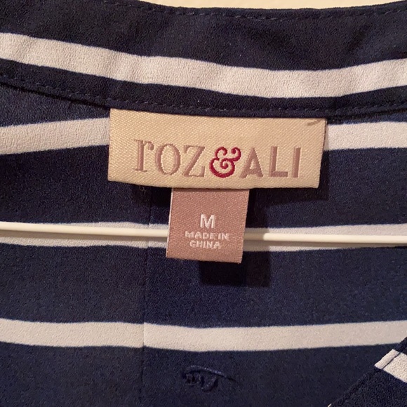 Roz and Ali summer blouse NWT - Picture 2 of 3